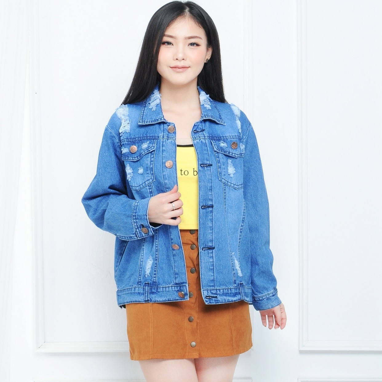 Bonita Oversize Jaket Jeans