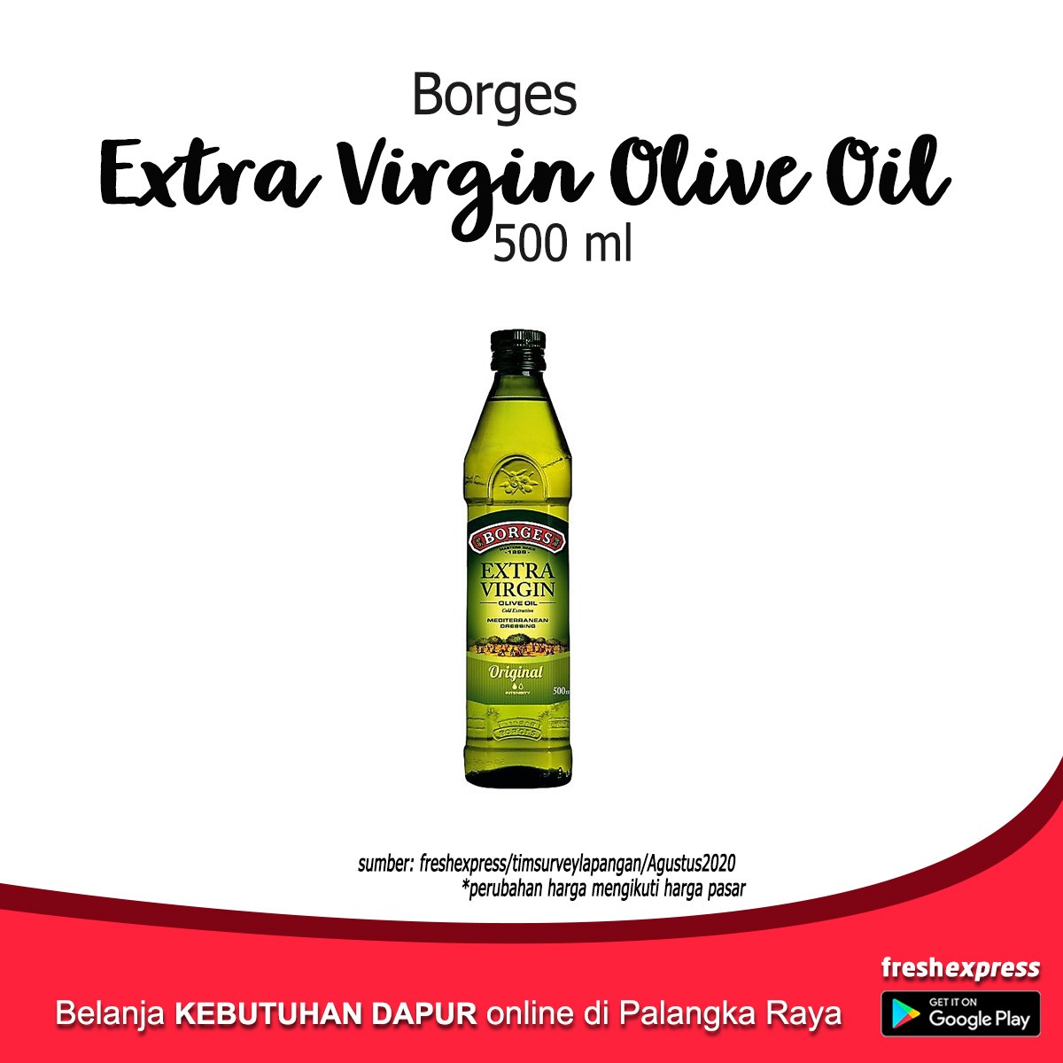 Borges Extra Virgin Olive Oil 500 Ml