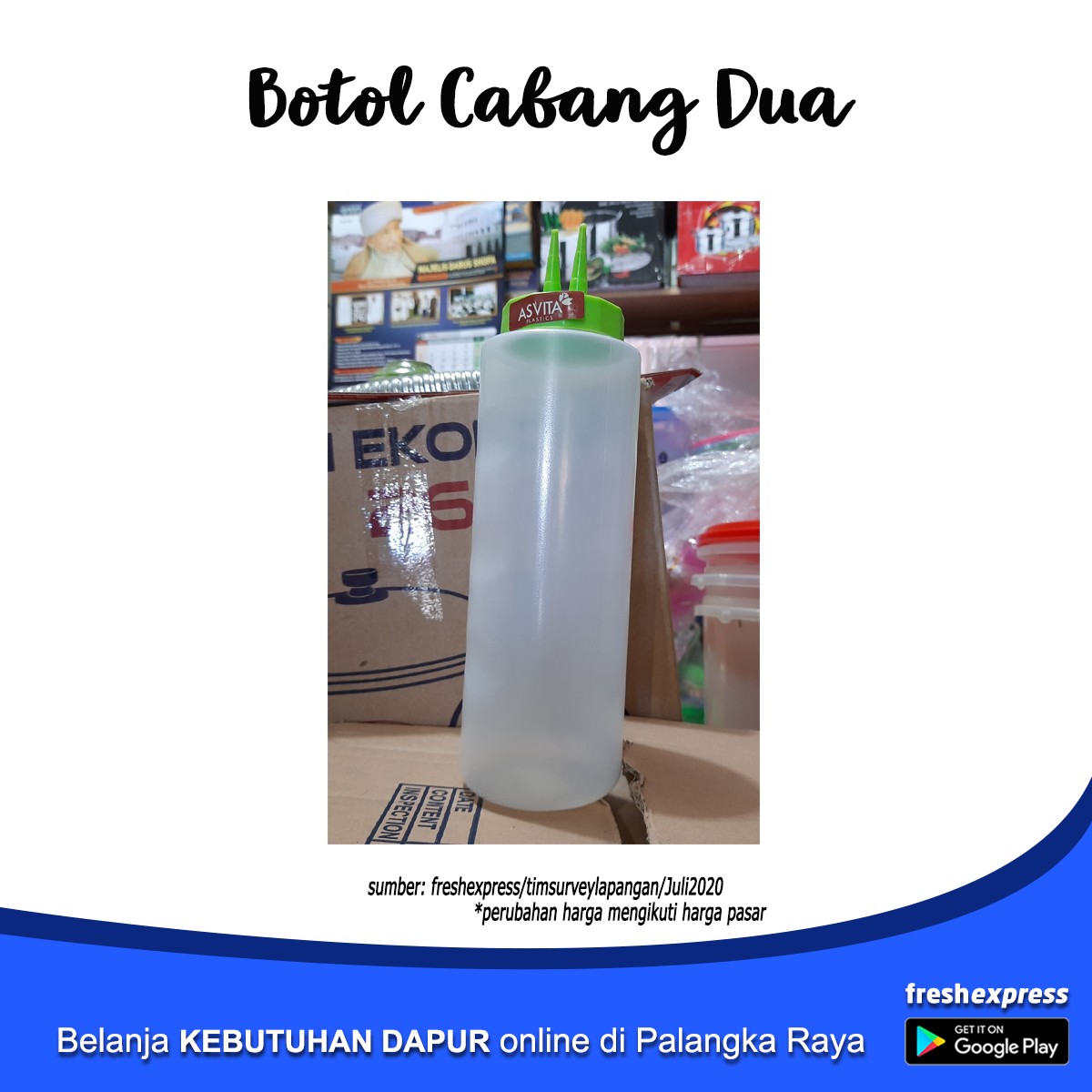 Botol 1 Liter Cabang 2