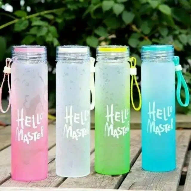 Botol Minum B-72 Kaca HELLO MASTER Botol minum Beling