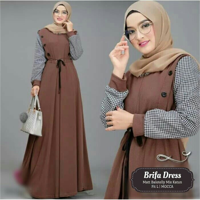 Brifa Dress Mocca