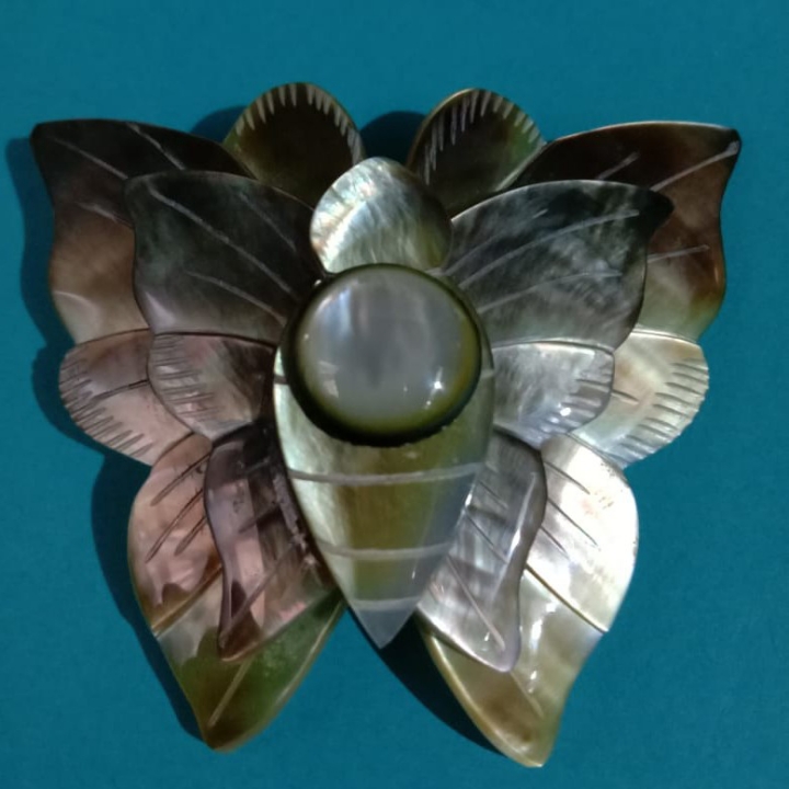 Bros Kupu Kupu Kulit Mutiara