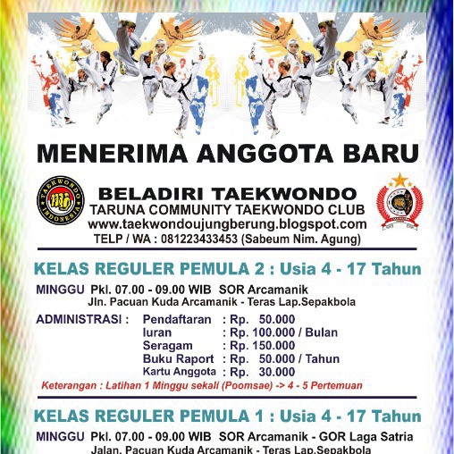 Brosur Daftar Taekwondo