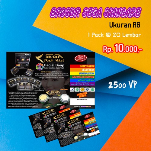 Brosur SEGA SkinCare 2500 VP