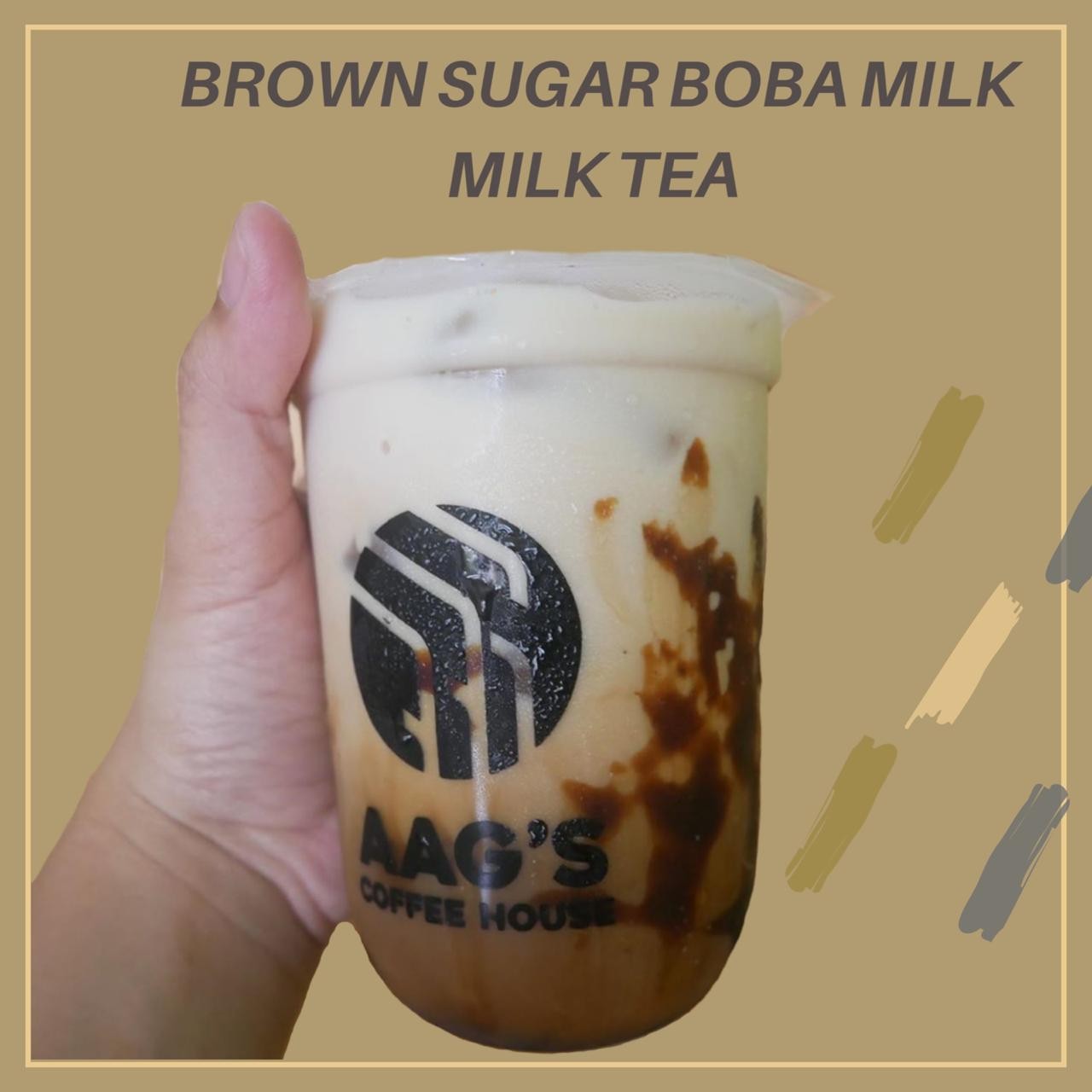 Brown Sugar Boba Milk TEA