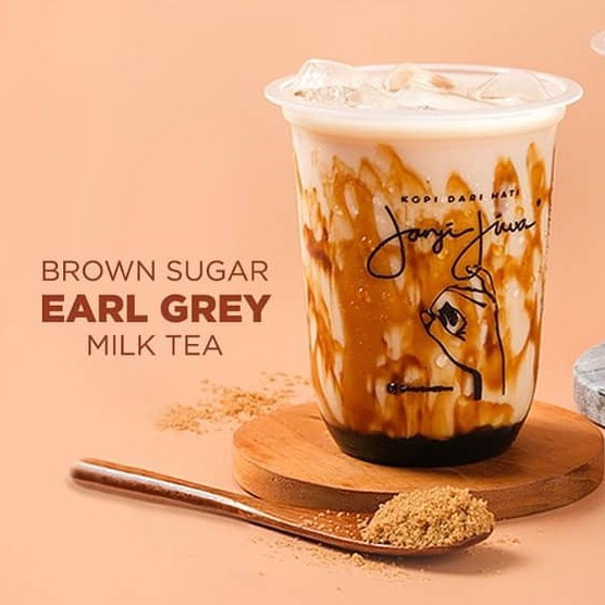 Brown Sugar Earl Grey Milk Tea