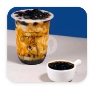Brown Sugar Milk With Cincau