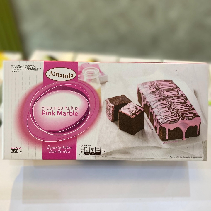 Brownies Pink Marble