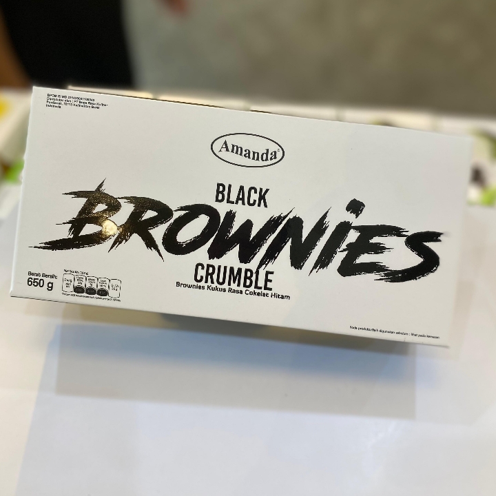 Brownies Black Crumble