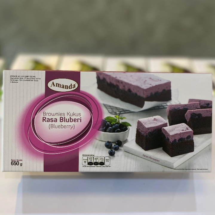 Brownies Blueberry
