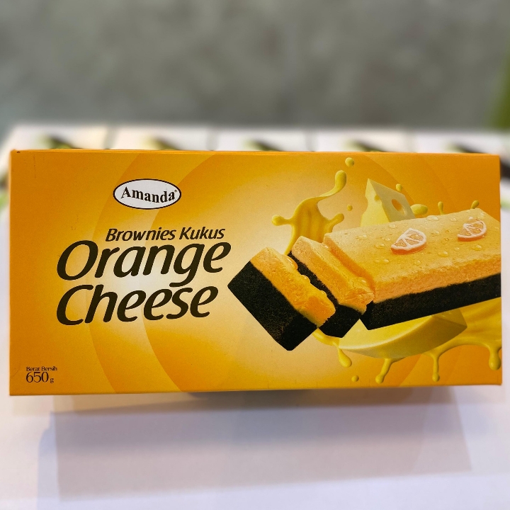 Brownies Orange Cheese
