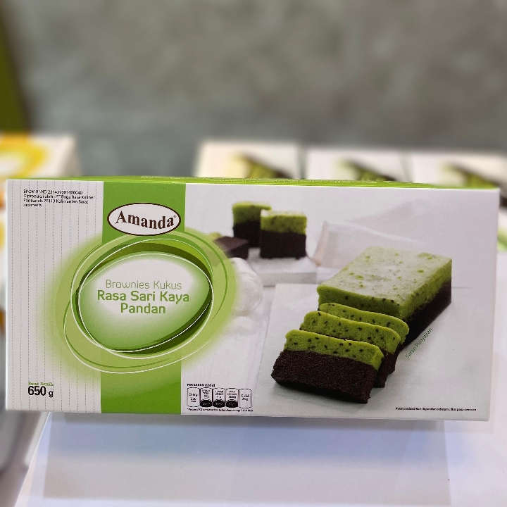 Brownies Sarikaya Pandan