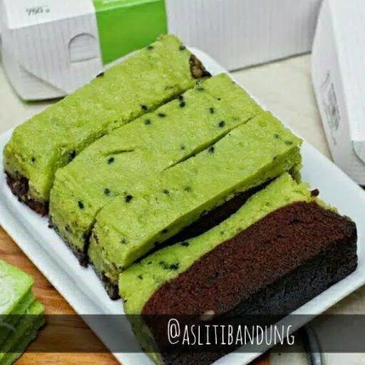 Brownies Srikaya Pandan