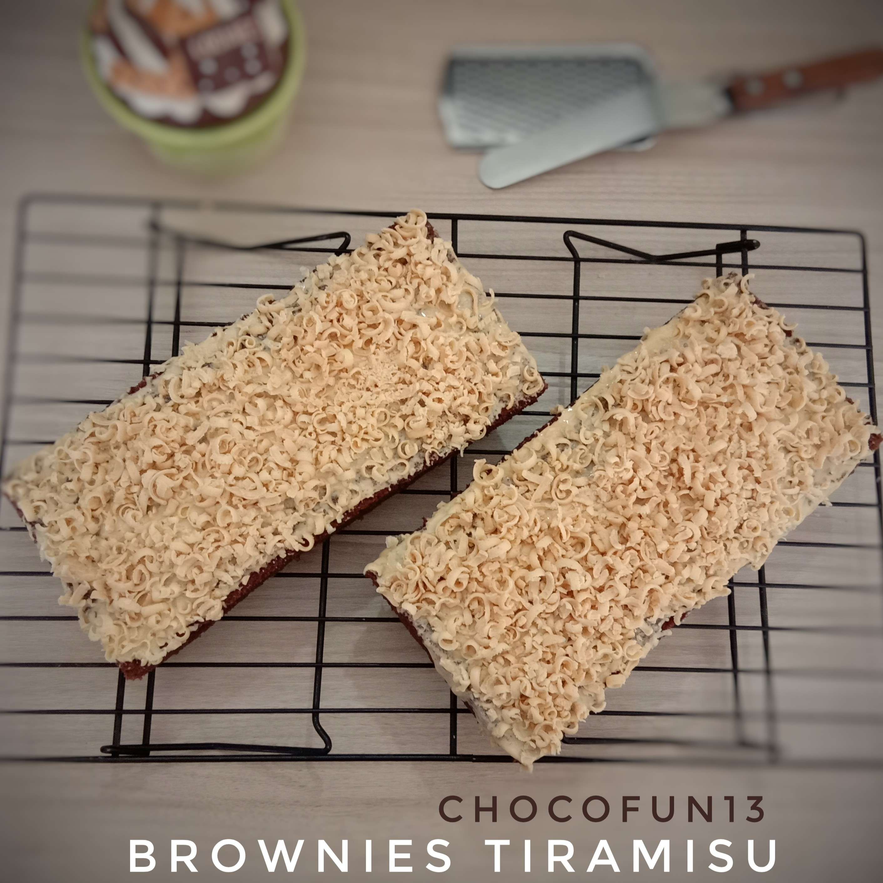 Brownies Tiramisu