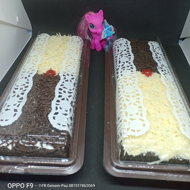 Brownis Coklat Keju Ukuran Besar
