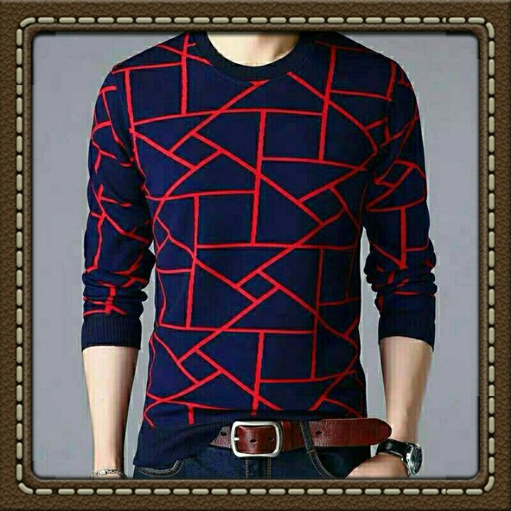 Brusel Navy Merah