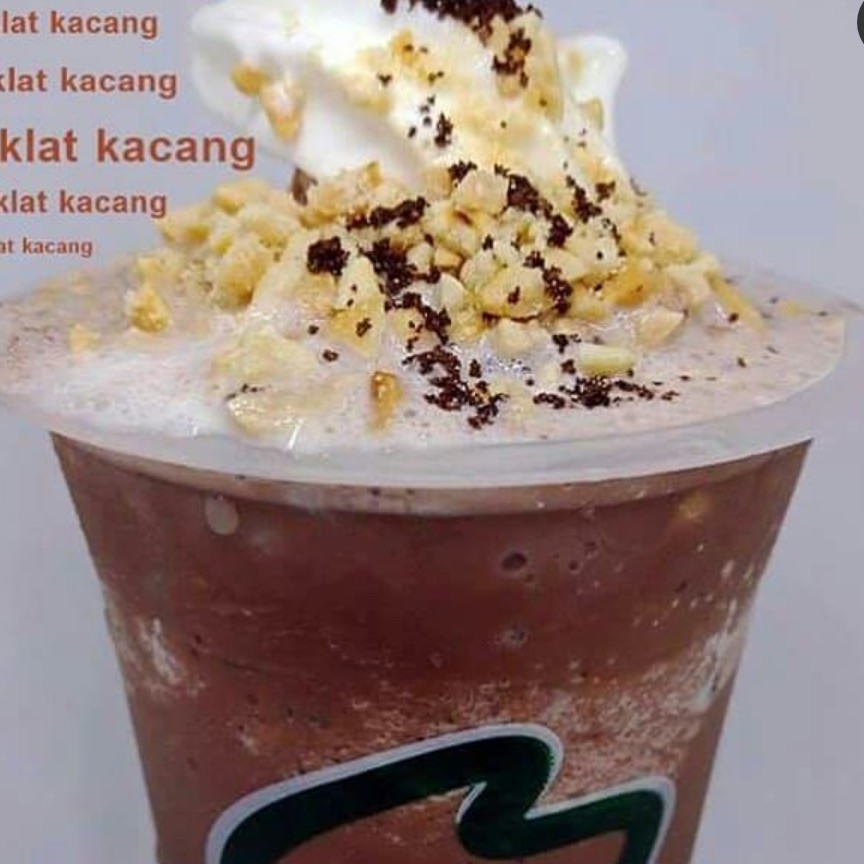 Bubble Drink Coklat Kacang
