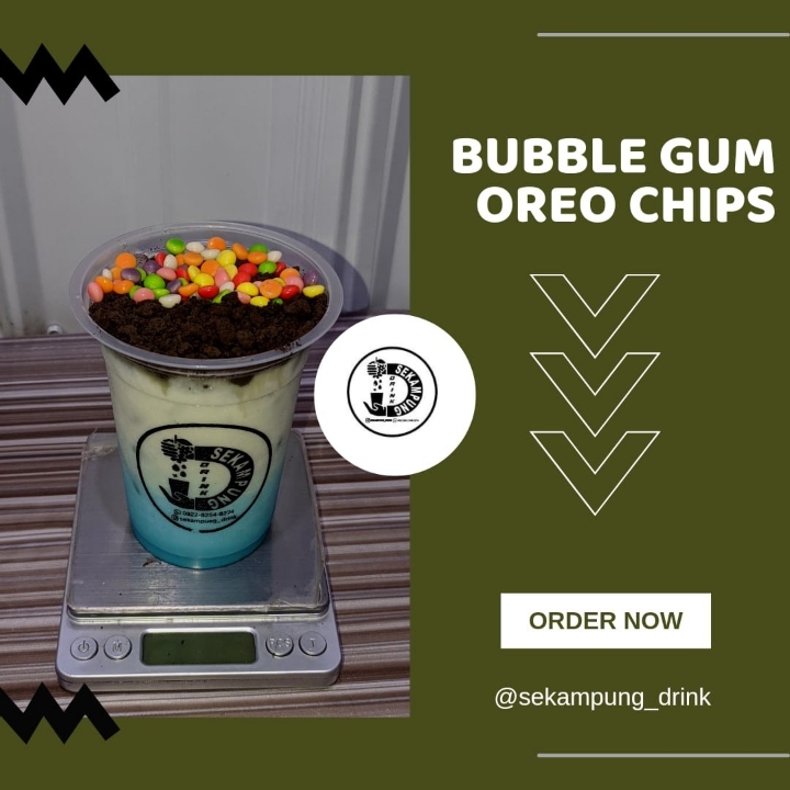 Bubble Gum Oreo Chip