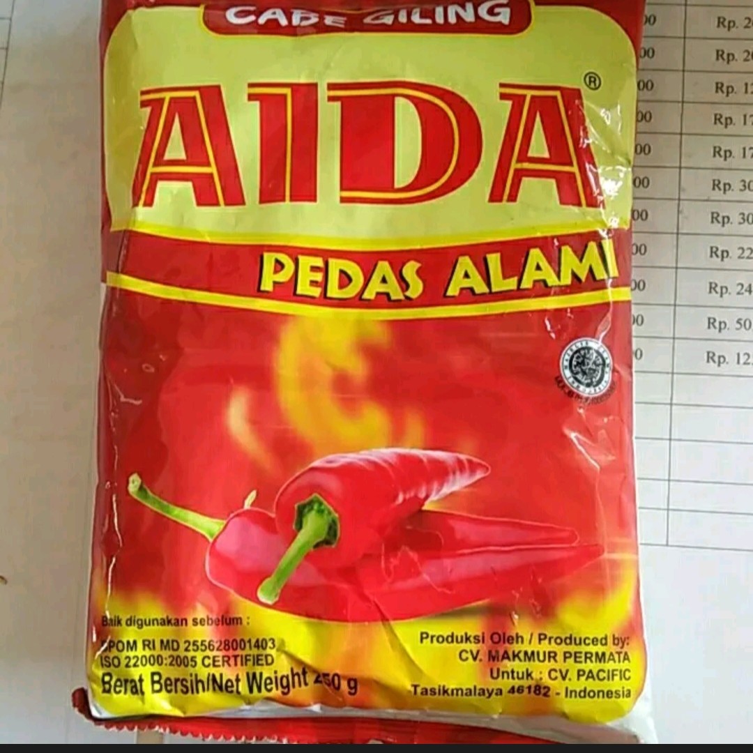 Bubuk Aida Pedas 250gr