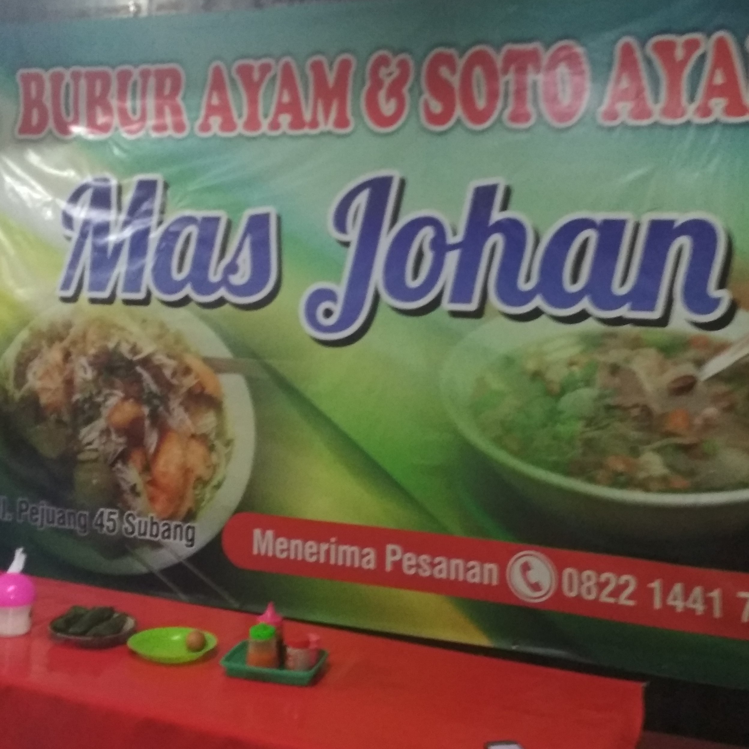 Bubur Ayam Dan Soto Ayam Mas Johan