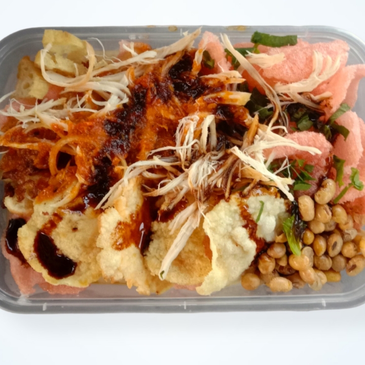 Bubur Ayam Spesial Bungkus Mika