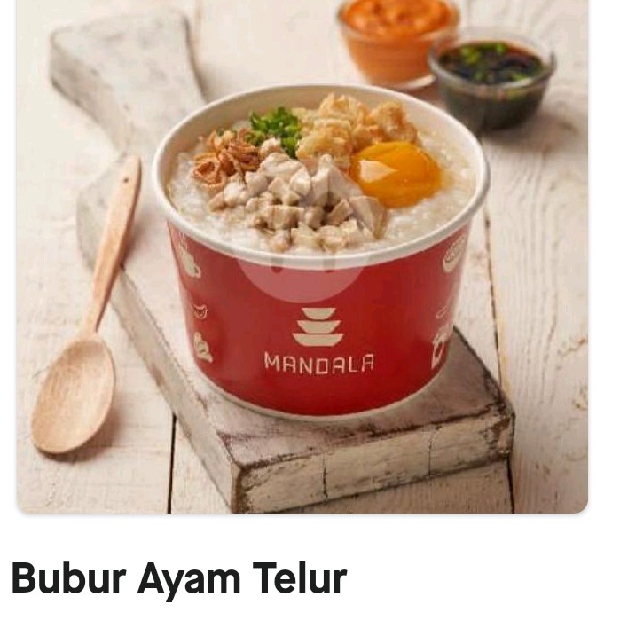 Bubur Ayam Telur
