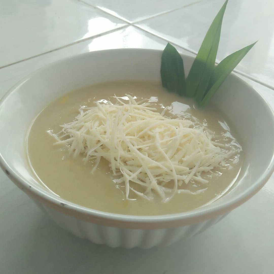 Bubur Jagung Plus Keju