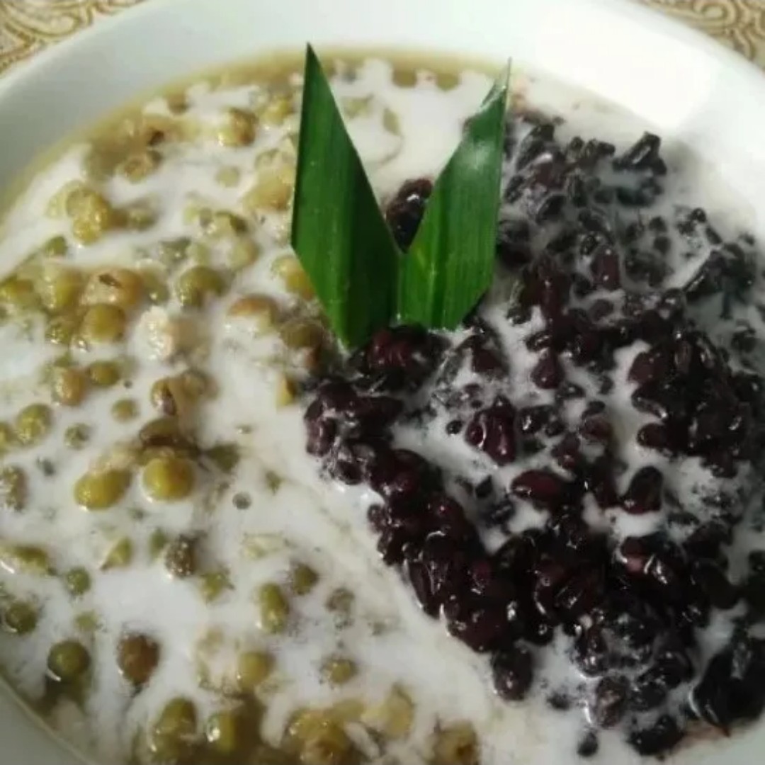 Bubur Kacang Ijo Ketan Item Coklat Mesis