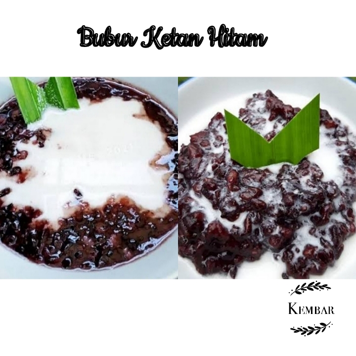 Bubur Ketan Hitam