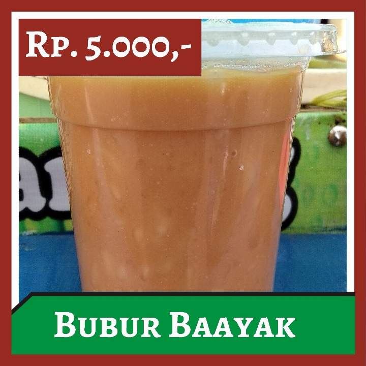 Bubur Tradisional - Bubur Baayak