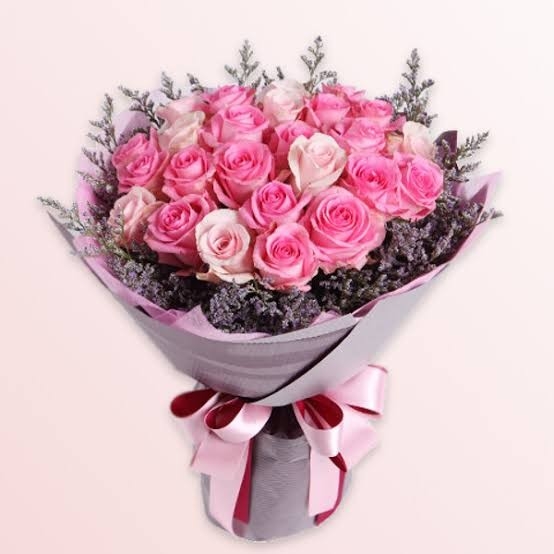 Buket Pernikahan Pink