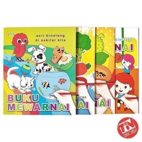 Buku Mewarnai Kiky 629605