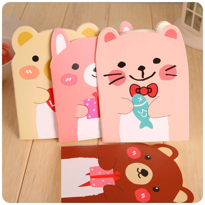 Buku kecil beruang lucu