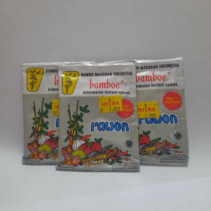 Bumbu Instan Rawon Bamboe