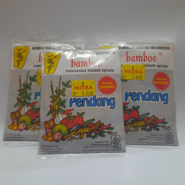 Bumbu Instan Rendang Bamboe