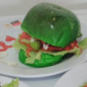 Burger adb Hijau