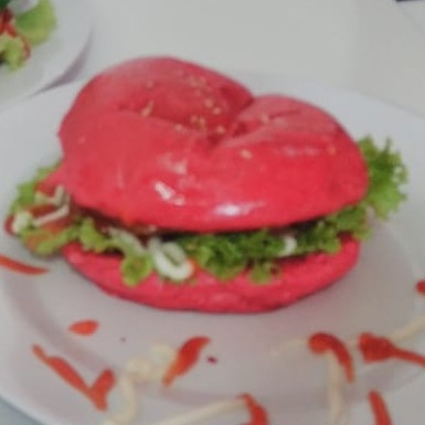 Burger adb merah