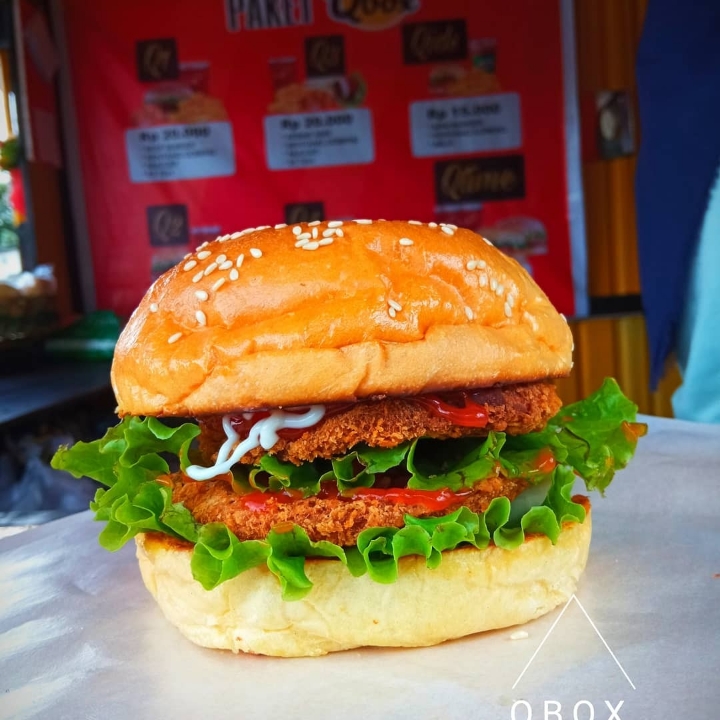 Burger Ayam Crispy