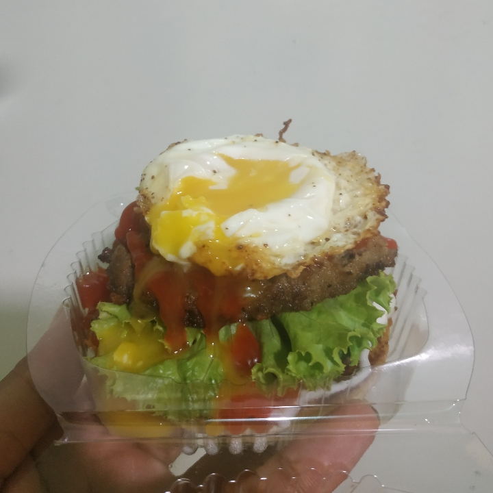 Burger Beef Egg 