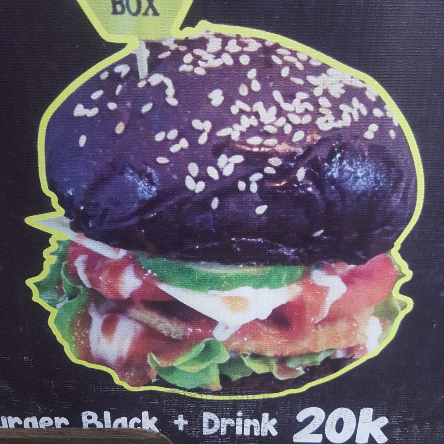 Burger Black