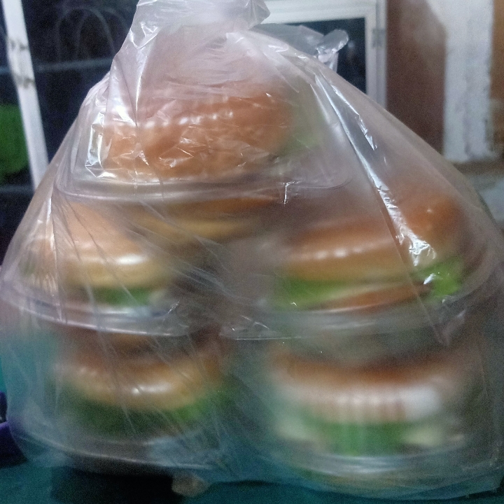 Burger Chicken Keju 4