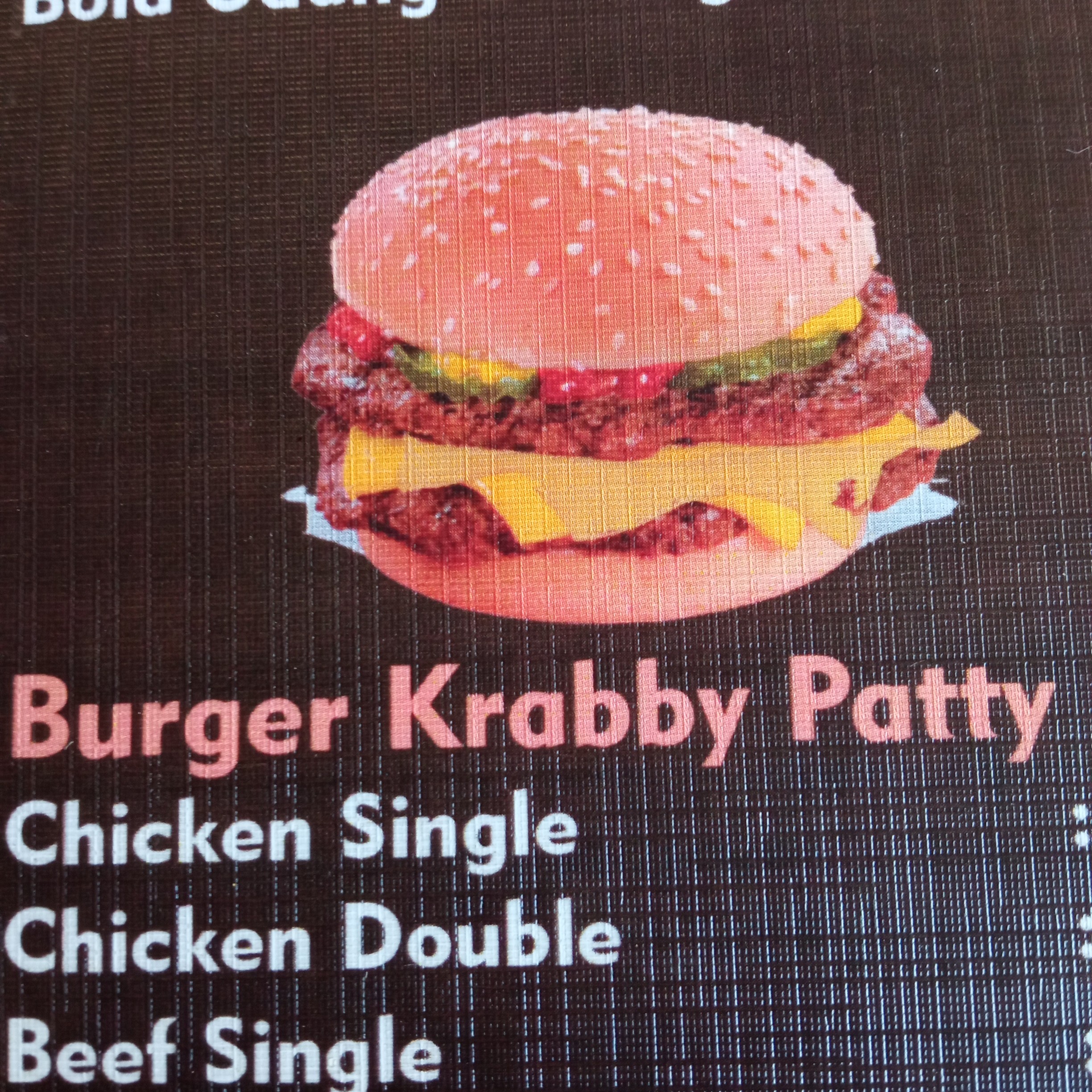 Burger Chicken Single