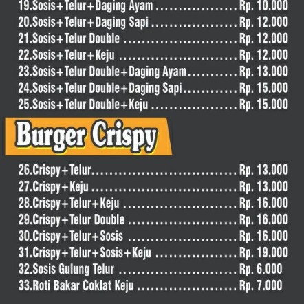 Burger Chrispy