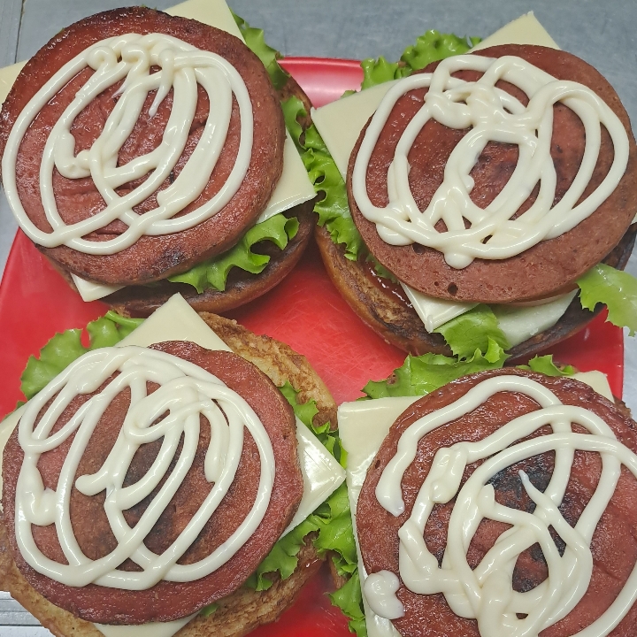 Burger Daging Keju