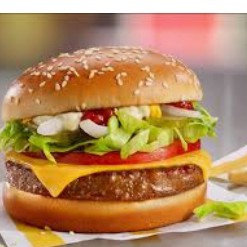 Burger Double Sapi Telur