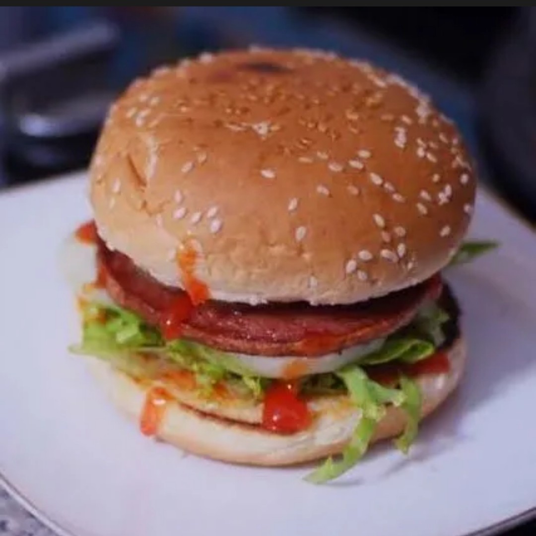 Burger Jumbo Beef Slice