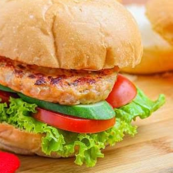 Burger Ayam Keju