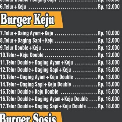 Burger Keju