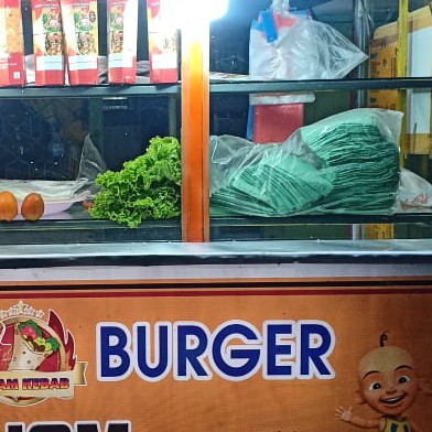Burger Nuget Telur
