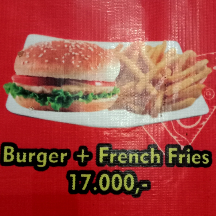 Burger Plus French Fries